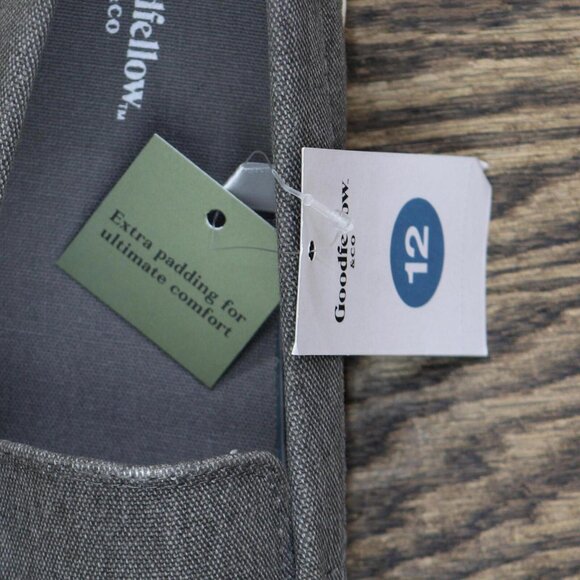 NWT Goodfellow & Co Mens Gabe Canvas Sneakers 89470804 Gray 12 - Picture 10 of 10